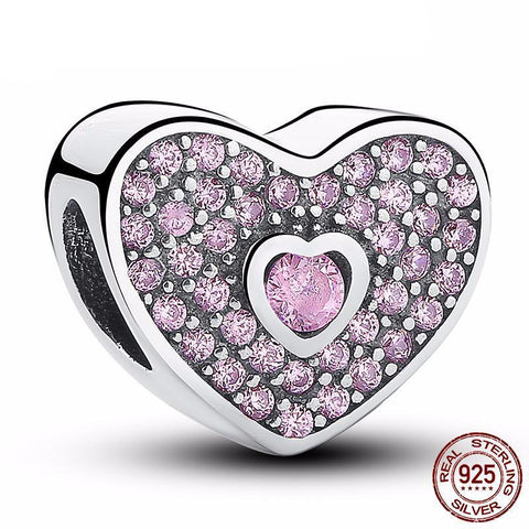 Sterling Silver Heart Charm