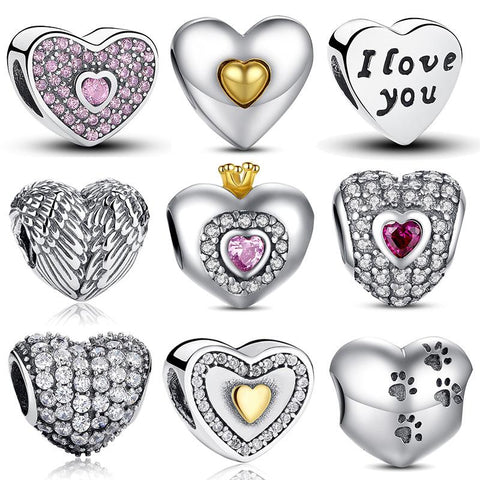 Sterling Silver Heart Charm