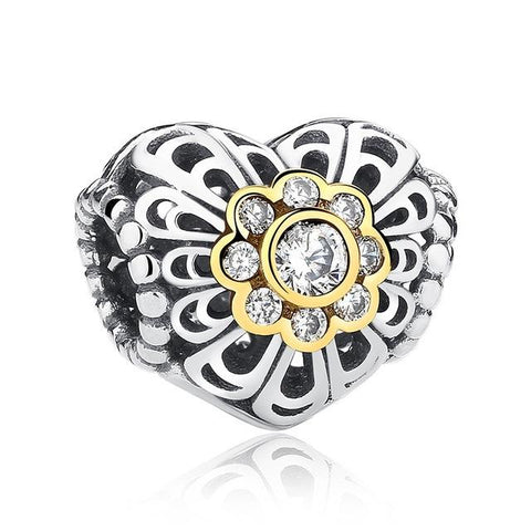 Sterling Silver Heart Charm
