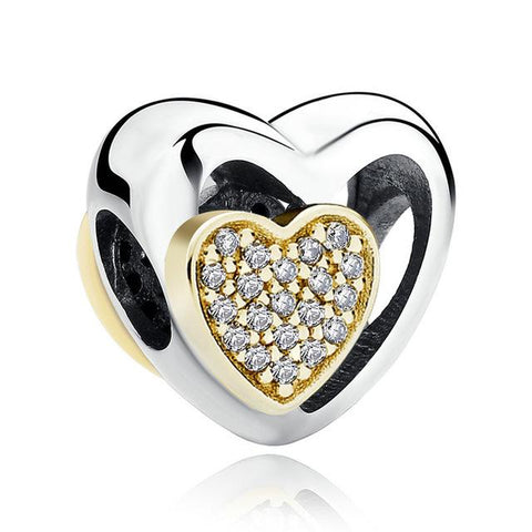 Sterling Silver Heart Charm